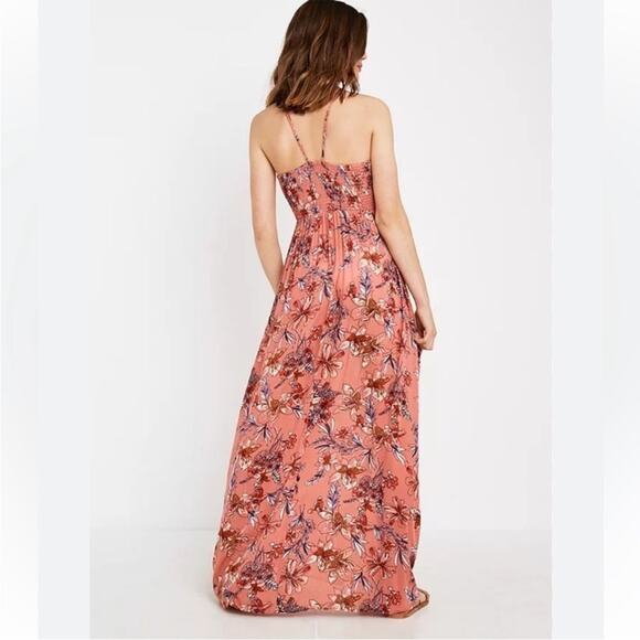 Free People Intimately Free One Step Ahead Maxi Slip / Sunset Combo Womens XS - Picture 6 of 11